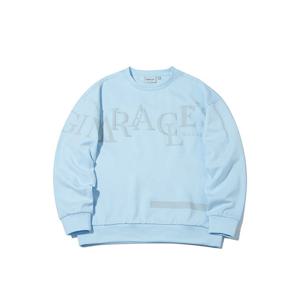 인터크루 여성 루즈핏빅레터맨투맨 ITV4TM57ASB (스카이블루)