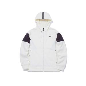 인터크루 남성 루즈핏V배색 후드집업 ITV4DH05ACM (크림)