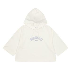 [소이]MARIO남아 레터링 7부 후드 티셔츠 23F0482_CR