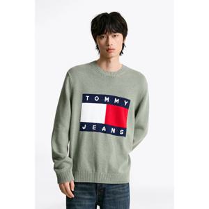 타미데님 남성 멜란지 플래그 스웨터 T32F7KTO41TMT1