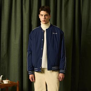 [르꼬끄공식] 유니 바시티 루즈핏 패딩 자켓 (QQ423LPDO3)