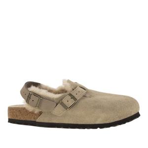 버켄스탁 토키오 시어링 스웨이드 뮬 1028349 TAUPE