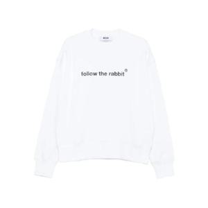 엠에스지엠 골지 트리밍 스웨트셔츠 3941MDM95257799