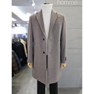 바쏘옴므 세이브존03 바쏘옴므 남자 베이지 울  체스터 코트 WSAGZ4CA02A