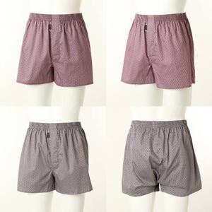 [비너스] 프리미엄 블랙라벨 100수 면 나뭇잎 나염 트렁크 2종택1 [VMP1954D]