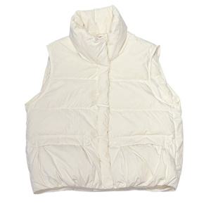 [베스띠벨리]하이넥 오리털 패딩 베스트 BJVJX2770