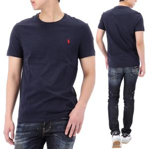 25FW 폴로랄프로렌 레드 포니 로고 반팔 티셔츠 710680785 004