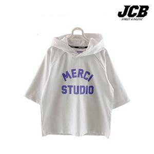 [제이씨비]7부 분또 스판 후드티셔츠(JBK8P154G_SW)