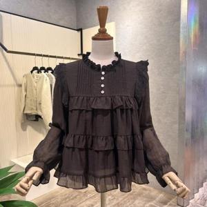 [ab.f.z]AOZ4ZB361_캉캉 자수 프릴 블라우스