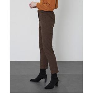 [올리비아로렌]체크 일자 팬츠____VOPDLYW9311