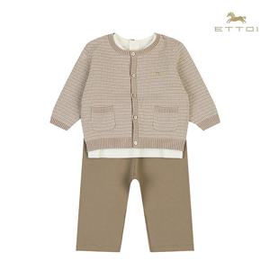 [에뜨와]모리니트3PCS상하 07S523201/임신,출산,유아,축하선물,가을