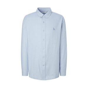 [헤지스]헤지스 블루 버튼다운 면 긴팔캐주얼셔츠 WHSH4D500B2