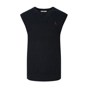 [헤지스]헤지스 네이비 짜임 울 베스트 WHSW4D334N2