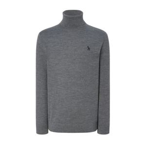 [헤지스]헤지스 그레이 짜임 울 니트 WHSW4D434G2