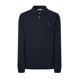 [헤지스]헤지스 네이비 단색 면 긴팔카라티셔츠 WHTS4C302N3