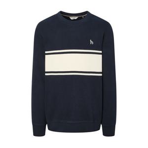 [헤지스]헤지스 네이비 컬러배색 면 긴팔티셔츠 WHTS4D345N3