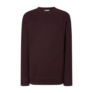 [헤지스]헤지스 버건디 짜임 면 긴팔티셔츠 WHTS4D346D2