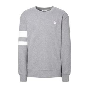 [헤지스]헤지스 그레이 멜란지 면 맨투맨티셔츠 WHTS4D347G2