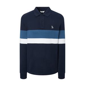 [헤지스]헤지스 네이비 컬러배색 면 긴팔카라티셔츠 WHTS4D533N3