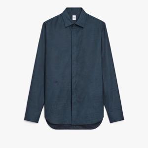 벨루티 긴팔 셔츠 R29HTL85 001 N40 COLD NIGHT BLUE