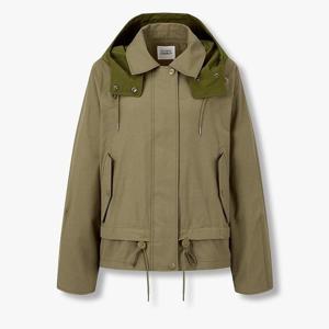 톰보이  이중 밑단 후디 탈착 레글런 점퍼 (9105313115)