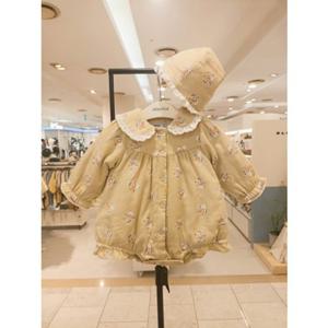 [압소바] (연노랑) 크리미 우주복 (보넷) (AY722305)