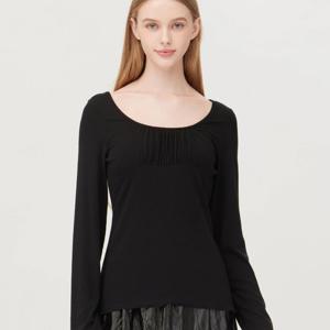 [베네통]셔링 바스트 티셔츠 BATSG7541