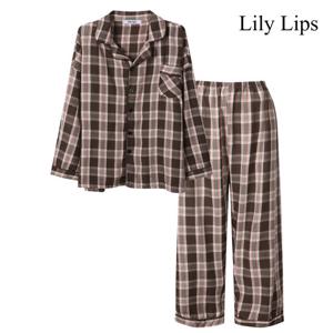 [릴리립스]헤리티지 오버핏 파마자 셋업 (YL9ST004)