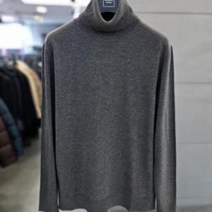 [바쏘]남자 겨울 터틀넥 그레이 니트 폴라티 WSAFZ4WN08A