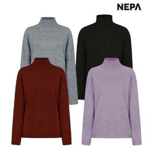 [네파] 여성 캐주얼 모크넥티셔츠 7H85346