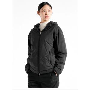 [FILA] 휠라 인기 공용 우븐스트레치 후드 패딩 자켓 블랙 (FS254JK02X001)