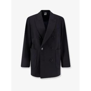 ASPESI Double breasted wool blend blazer W50956Z058