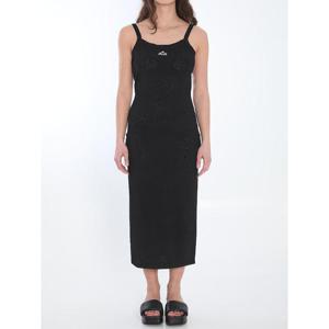 ALEXANDER WANG Slip dress with 3D logo 4KC2256043001