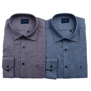 [예작]YJEWBR127_기모 잔체크 일반핏 긴소매