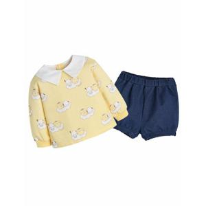 [모이몰른]유아 산리오캐릭터즈 블루머 상하복 M244STB82P