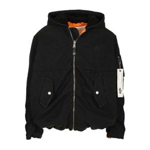 퍼플 브랜드 알파 X 퍼플 후드 봄버 재킷 M6103 APHB825 BLACK