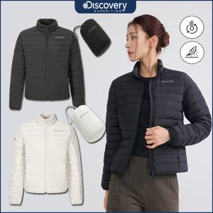 디스커버리 25FW신상 여성 픽시버G 튜브 하이넥 다운 경량패딩 DWDJ72056