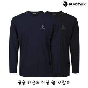 블랙야크 공용 기능성 긴팔티셔츠 2장세트 공용 라운드 더블 웜 긴팔티 1BYRTXU905
