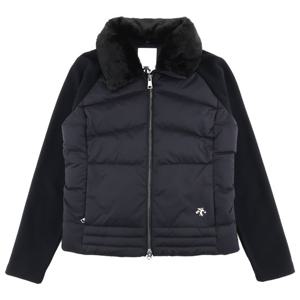 데상트 여성 하이브리드 유러피안 구스 다운 SP422SDJO6BLK