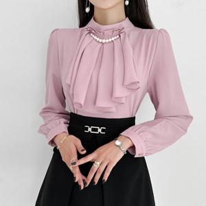 [금찌]금찌 소피노 프릴 블라우스 ST7771B