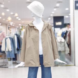 [ab.f.z]abfz 큐티 심플 하프 집업 봄 야상 점퍼 FSBNZ5U32G