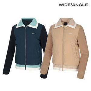 [와이드앵글]  WWW24553  CO 와글 스웨터 하이브리드 다운자켓 L