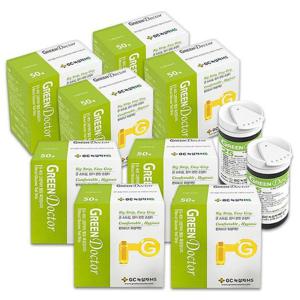 녹십자MS 그린닥터 혈당시험지 400매 스트립 검사지 측정지 D