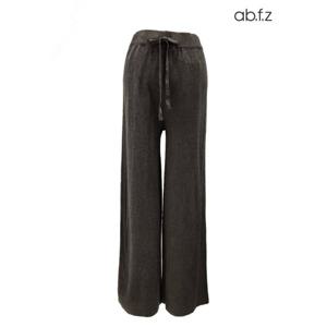 [에이비에프지]옆선 짜임 포인트 밴딩 니트 와이드 팬츠 APZ4HP45K