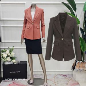 [미니멈]MD 울98 테일러드 원버튼 싱글 자켓 MD MXDAWJ0280 MD_C