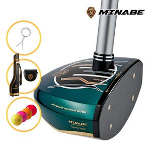 미나베 MM-04 5종세트 프리미엄 파크골프채 공인 파크볼 클럽 (골프백 블랙)