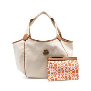 25 FW 몽클레어 블루 탑핸들 로고 와펜 토트백 5D00003M3062