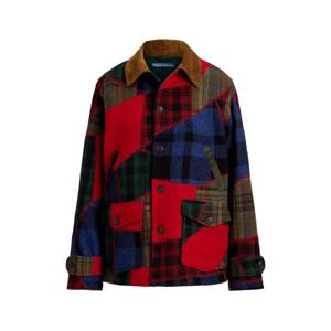 폴로 랄프로렌 패치워크 코듀로이 칼라 재킷 211978398001