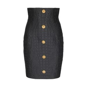 25 FW 발망 크로커다일 이펙트 버튼 미니 스커트 FF0LBB13XL45 TP443586592