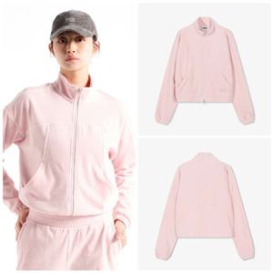 [휠라] FILA 여성용 벨로아 코듀로이 스탠넥 집업 FS254FT02F001650